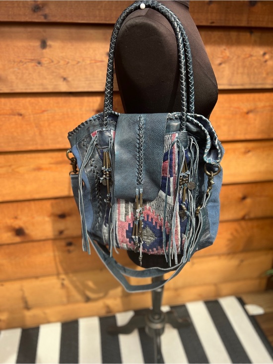 Free People Handbags - Free People Rare Emotions Canyon Land Boho Fringe bag